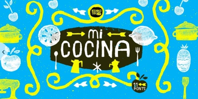 Mi Cocina Font