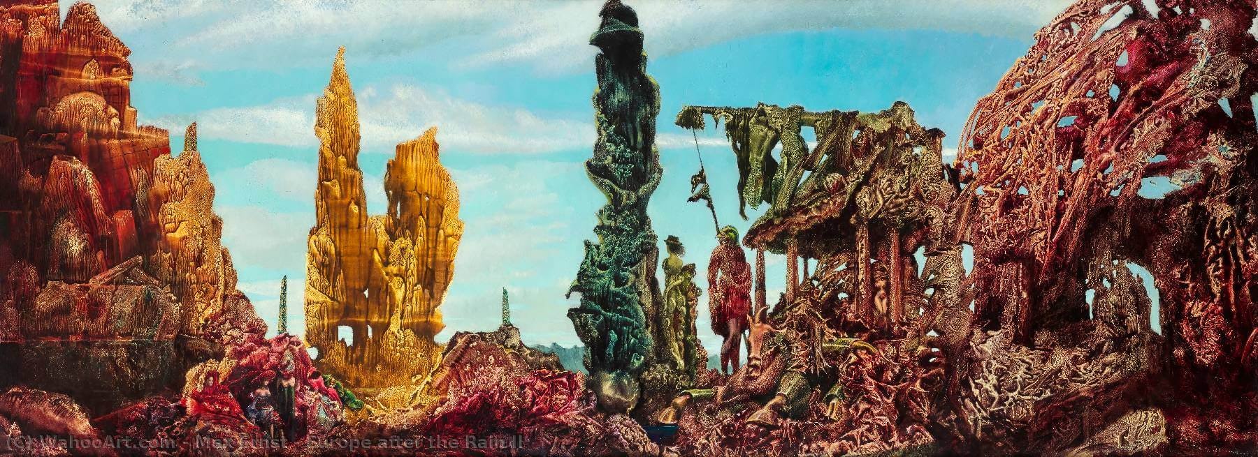Pintura surrealista de Max Ernst