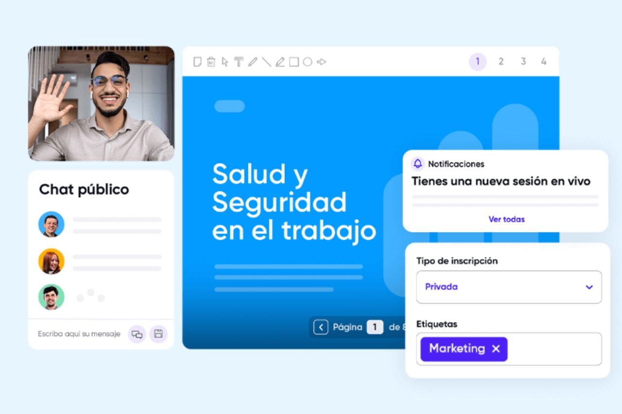 software de desempeño de Crehana