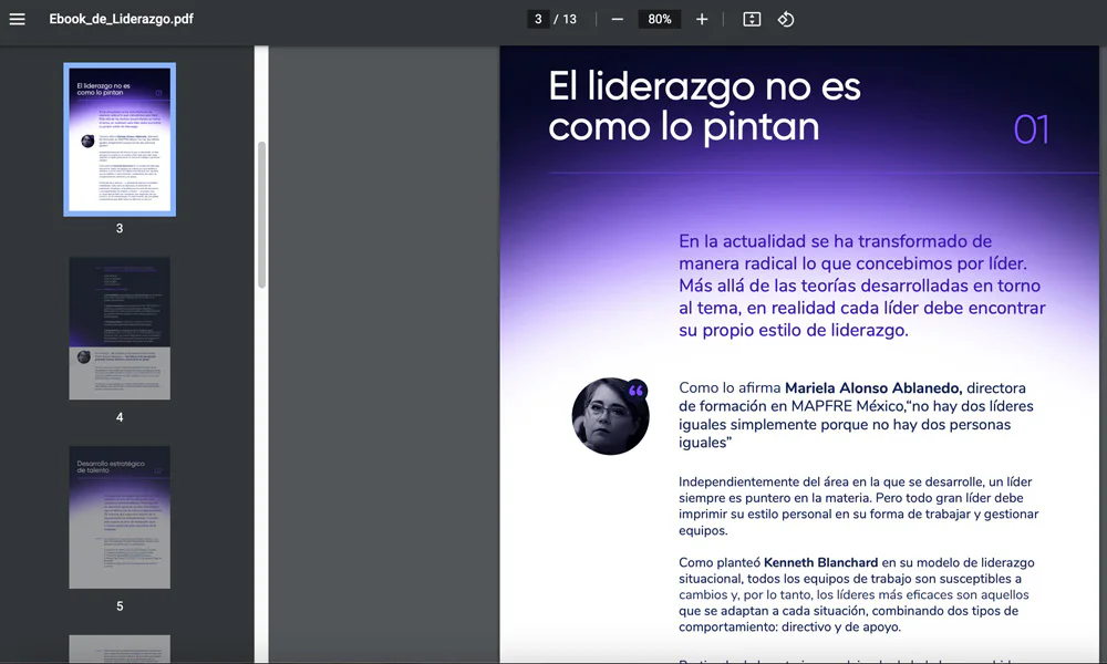 ebook sobre gestión de liderazgo