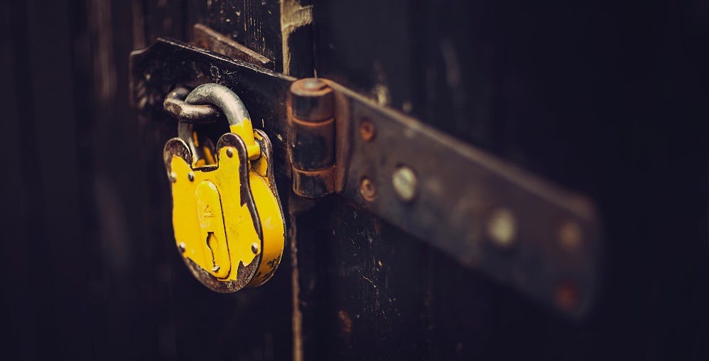 candado de seguridad