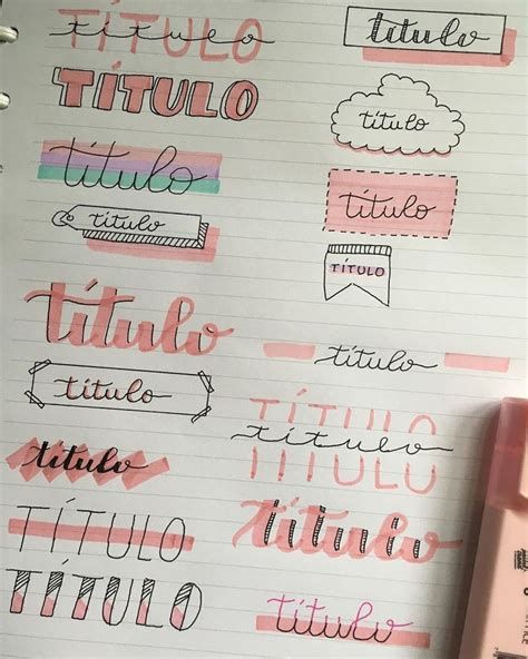 Bullet Journal Fonts 60 Tipografias 2021