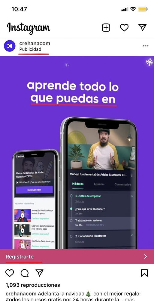 🥇 ¿cómo Hacer Publicidad En Instagram Guía Completa Curso Crehana 2671