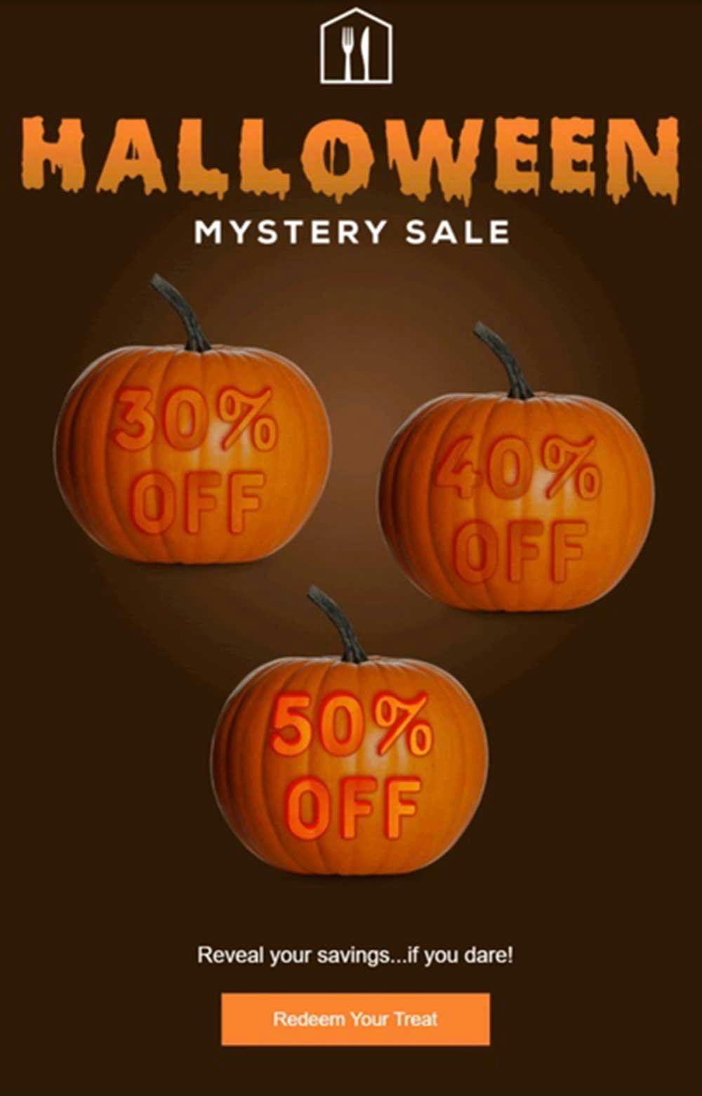 HomeChef Ejemplo de asunto de correo electrónico