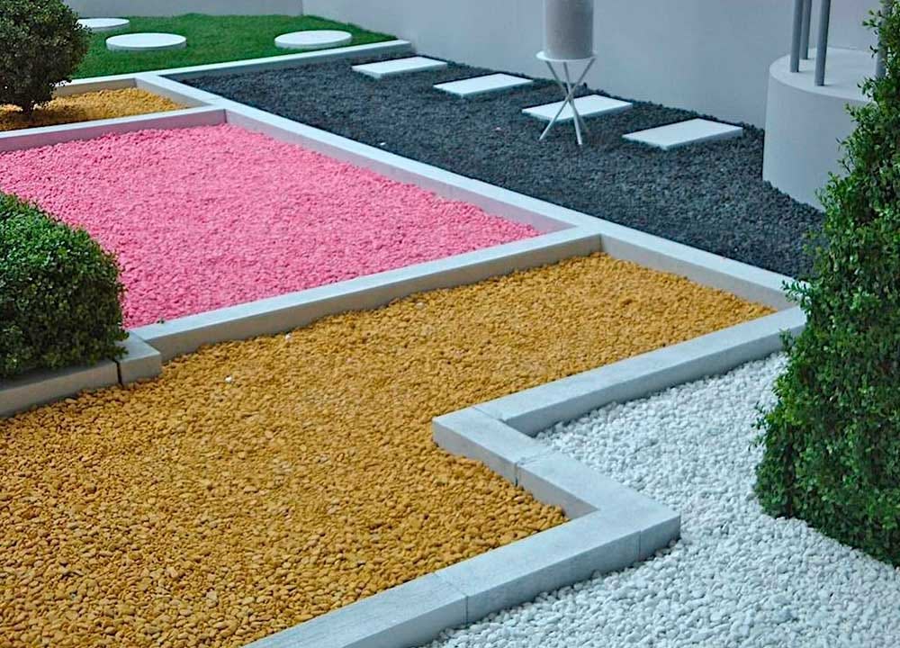 Ideas para decorar con jardines con piedras