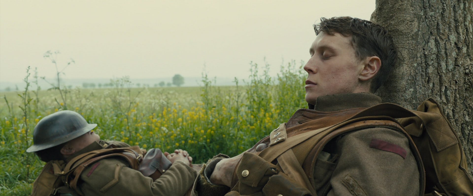 Captura de los protagonistas de la película 1917, de Sam Mendes.