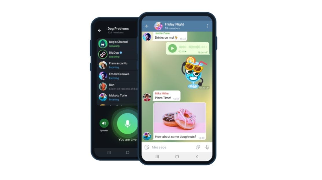 telegram desde el celular