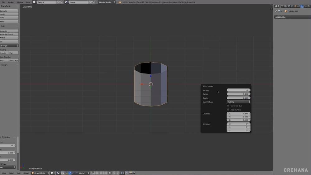 modelado básico blender paso 1