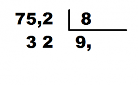 Cómo hacer divisiones con punto decimal