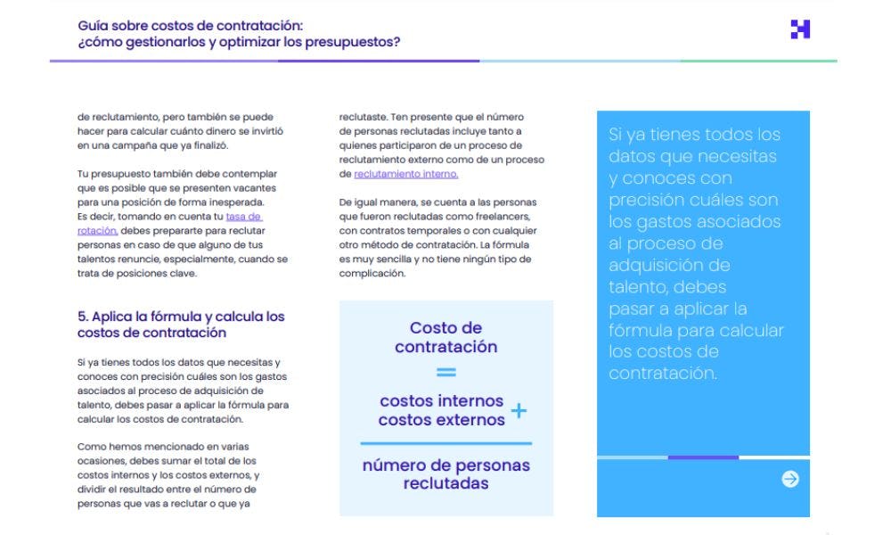 Costos de contratación: ¿Cómo gestionarlos y optimizar los presupuestos