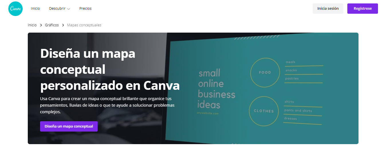 páginas para crear mapas conceptuales