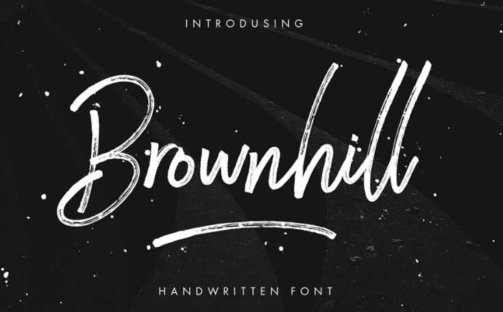 Brownhill fuentes para firmas de fotografía