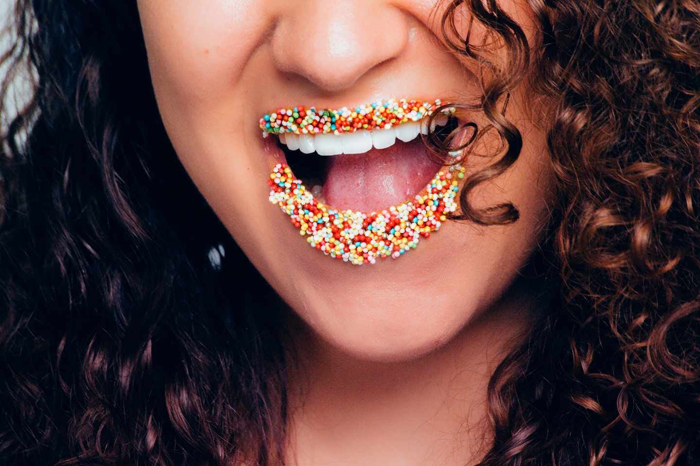 labios al estilo creativo