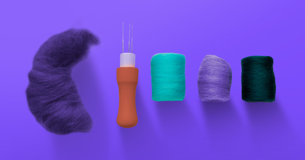 🐼 ¿Qué es needle felting? Guía completa [2024] Crehana Curso Crehana
