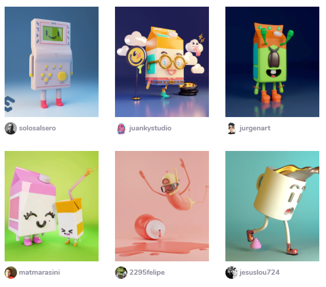 Proyectos curso gratis online Blender 3D