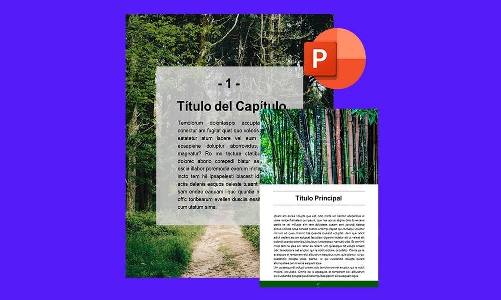plantilla de ebook de naturaleza
