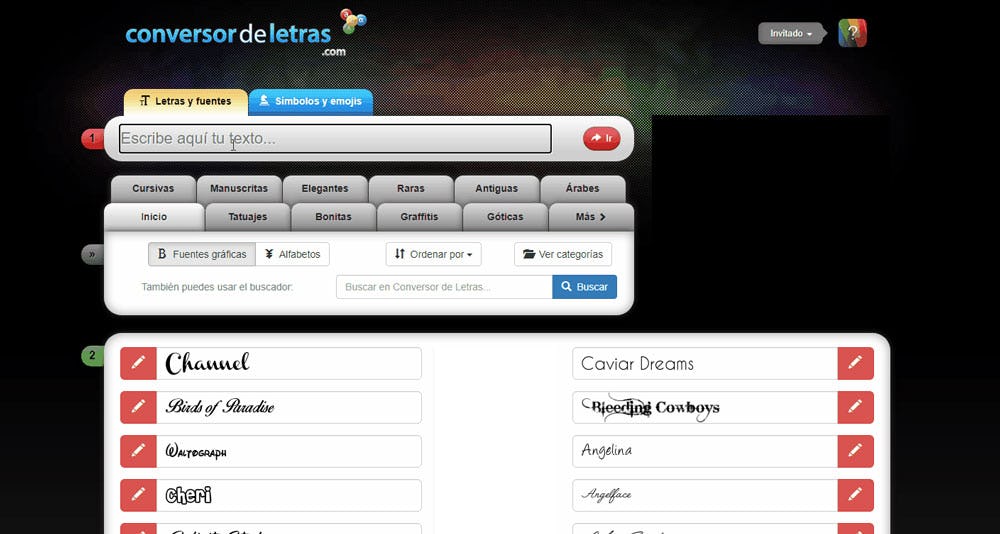 conversordeletras.com