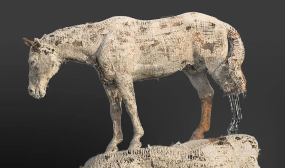 caballo esculpido 3d Zbrush