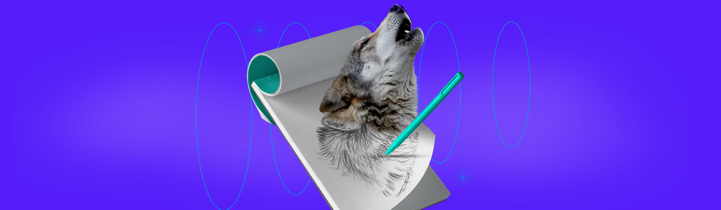 ? ¿Cómo dibujar un lobo realista? Así lo hace un experto