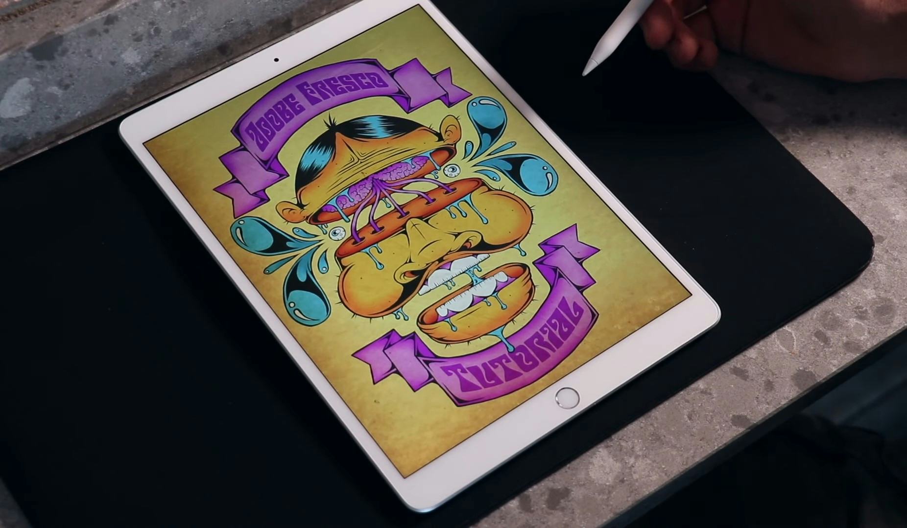 Diseño de Adobe Fresco