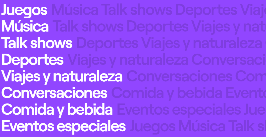 que se puede transmitir en twitch