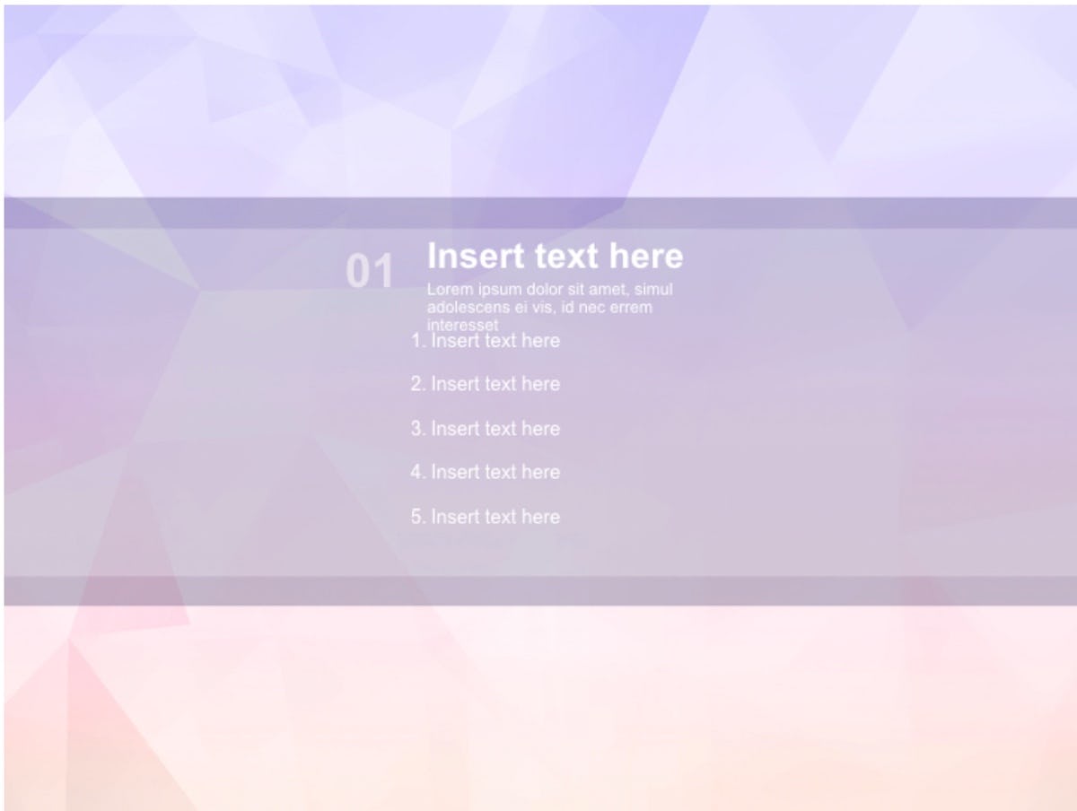 plantilla para keynote con degradado