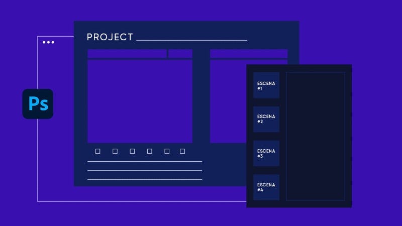 Editar un storyboard en Photoshop