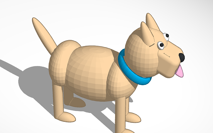 perro tinkercad ejemplo