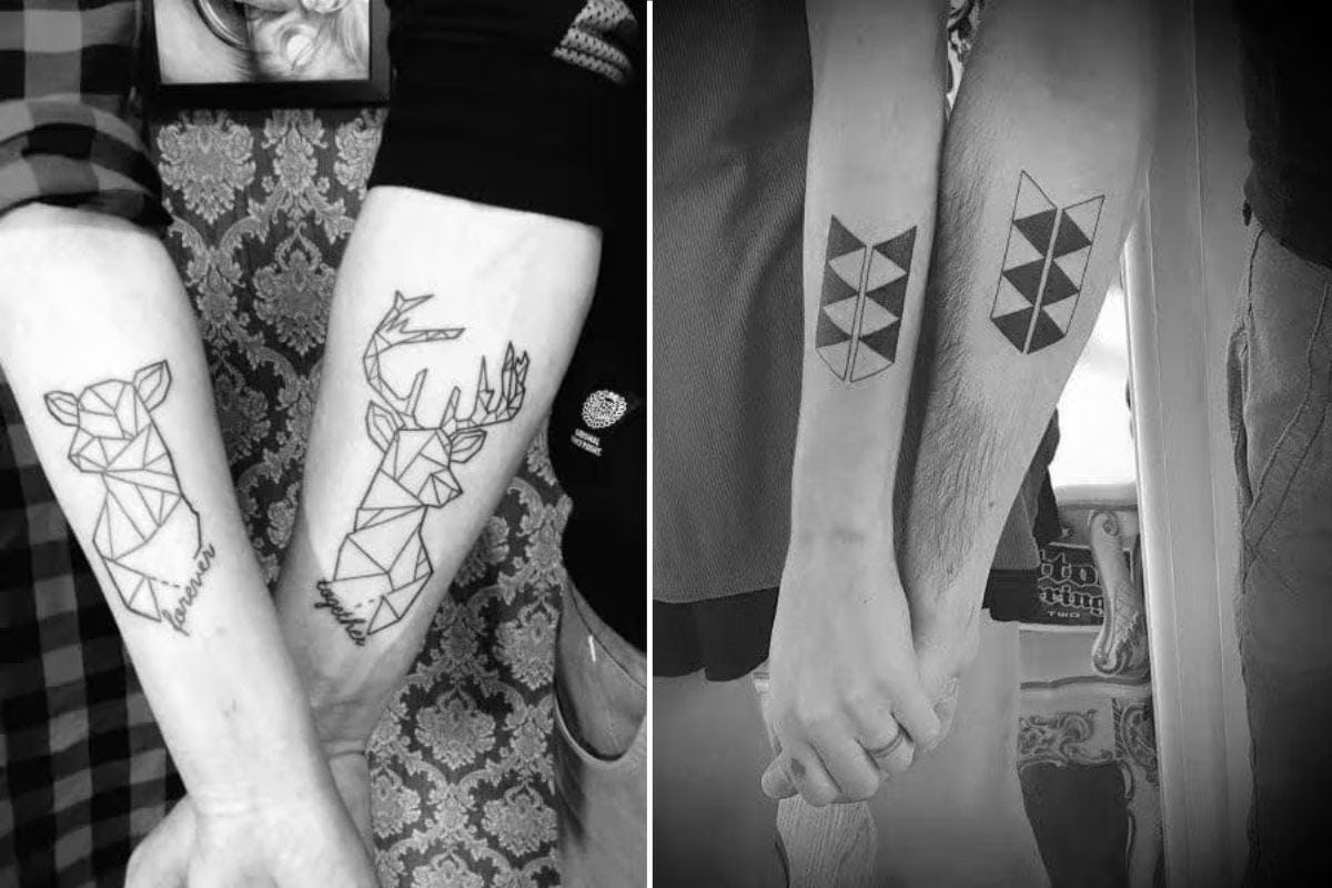 🐉 Tatuajes de parejas originales