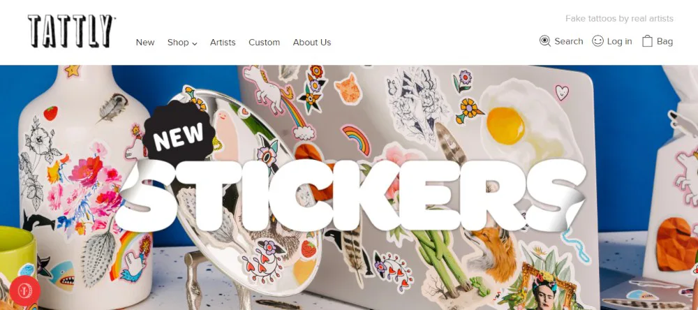 pagina web de tatuajes temporales