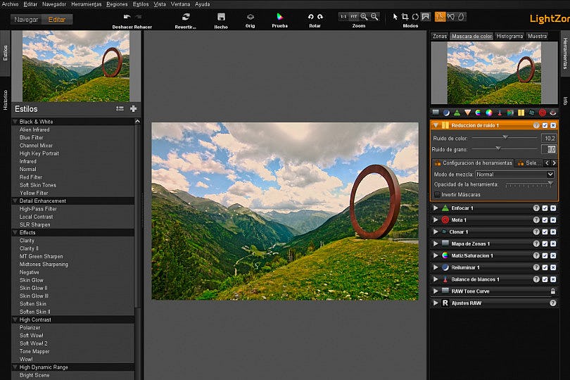 lightzone edicion de fotos