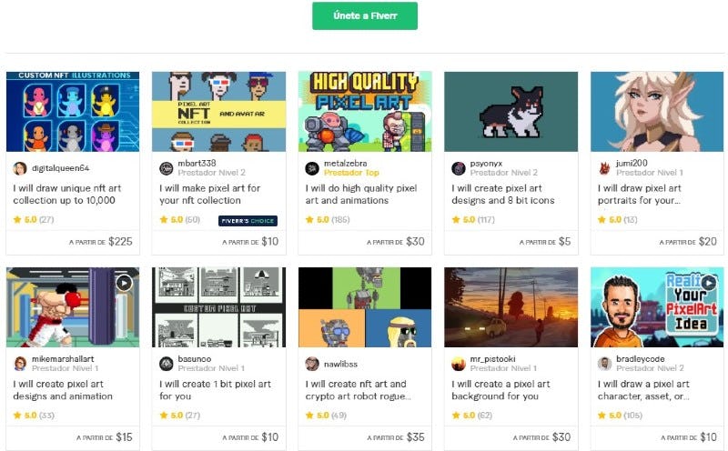 Ganar dinero con pixel art