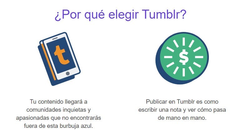 que es tumblr, para que sirve y como funciona  Social media marketing,  Marketing strategy social media, Blog