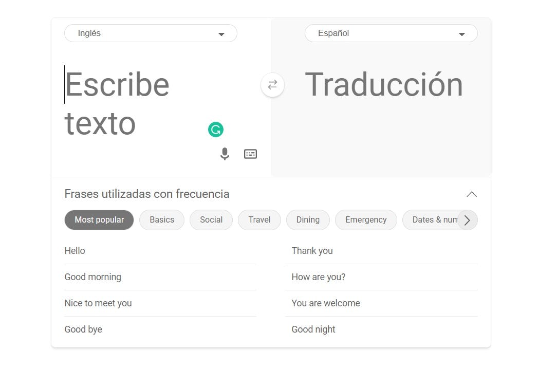 traducir en línea Bing