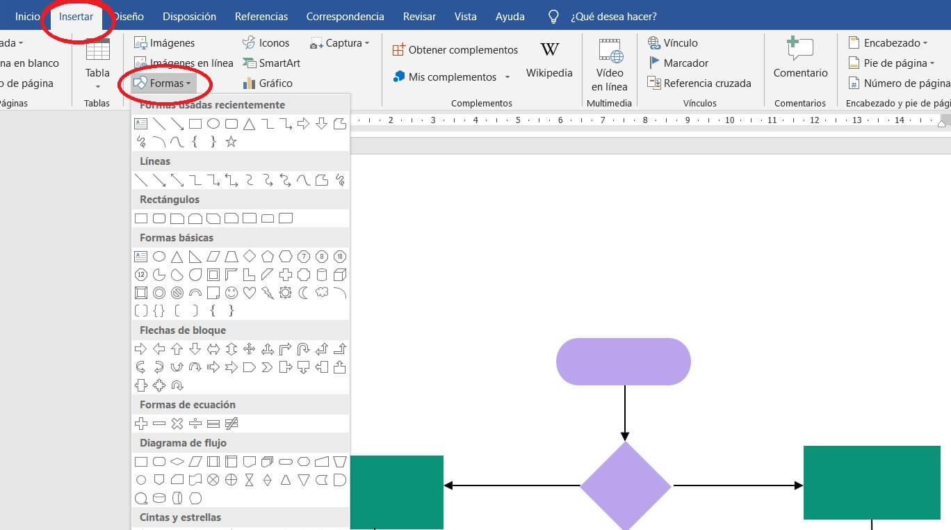 📋 Cómo Hacer Un Diagrama De Flujo En Word Desde Cero 2021 7976