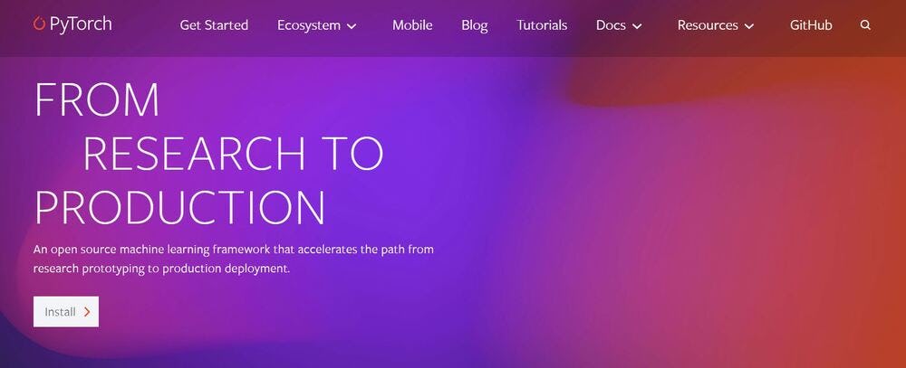 pytorch libreria de programacion