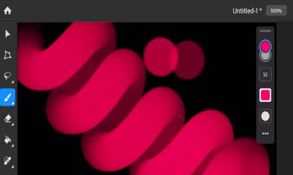 Pincel como una de las nuevas herramientas de Adobe