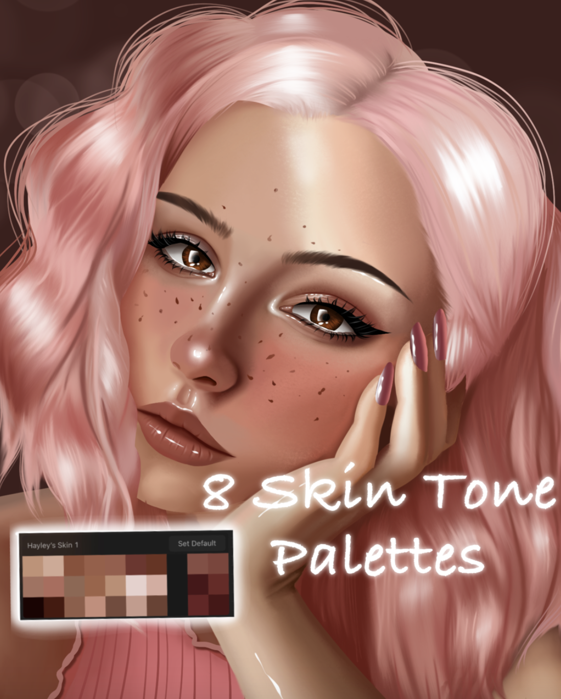 skin brushes procreate