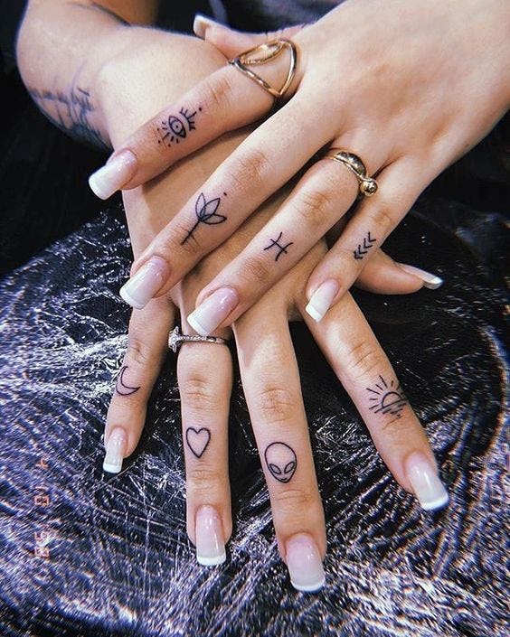 ✒️ +100 tatuajes pequeños para mujer