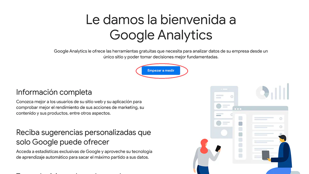 google analytics wordpress registro