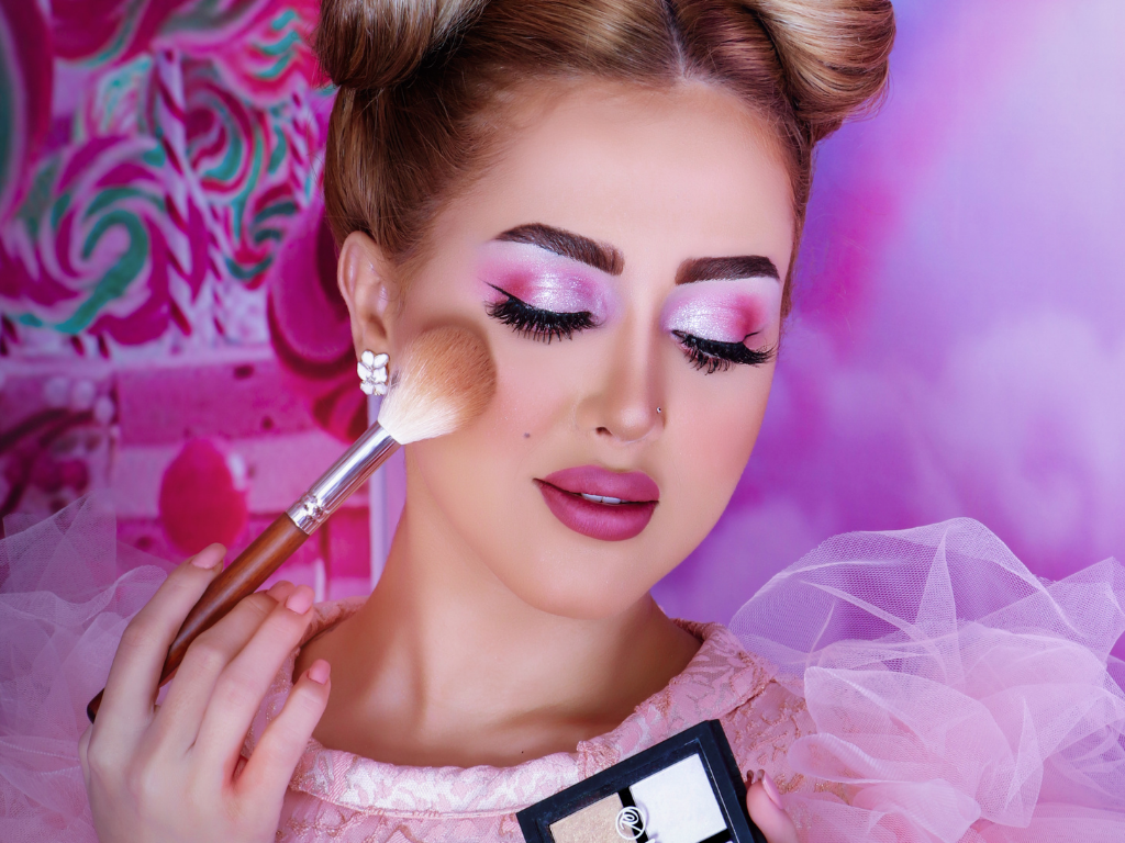 Influencer de maquillaje