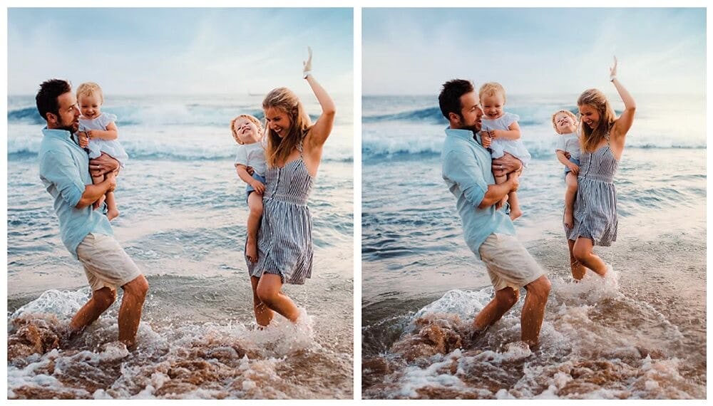 playa familia photoshop elements