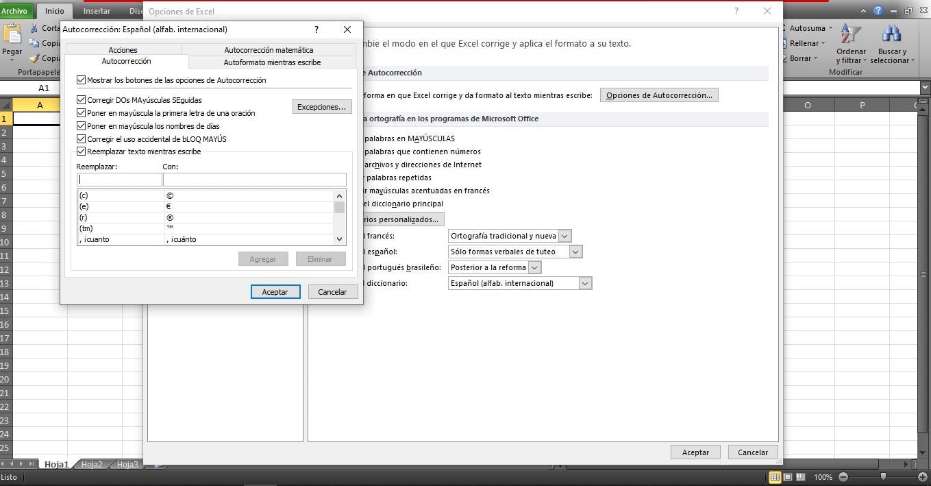 trucos autocrrección