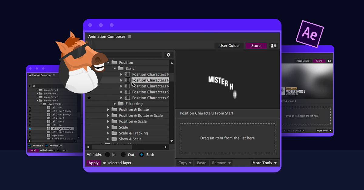  🥇 ¿Cómo usar Animation Composer para After Effects?