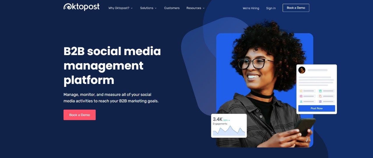 Oktopost Social Listening