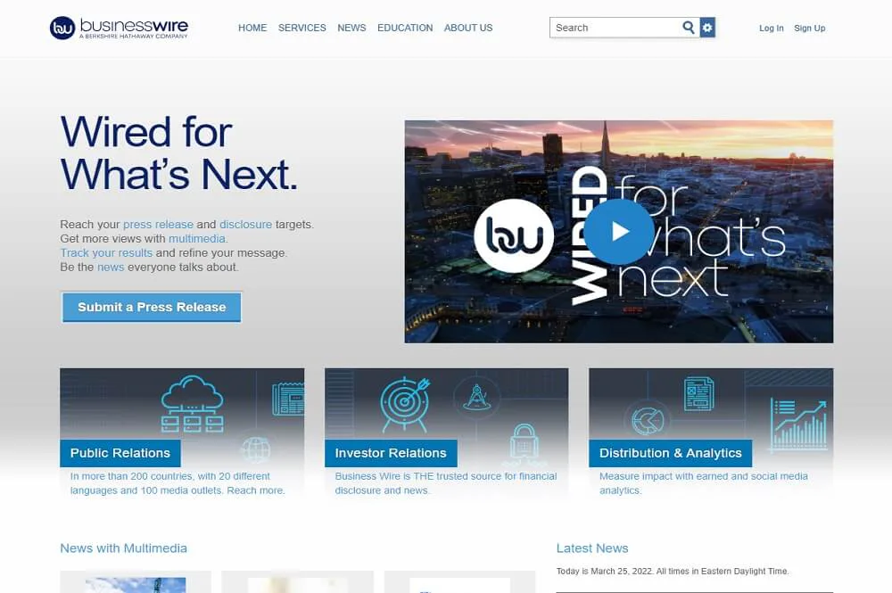 Relaciones públicas Businesswire