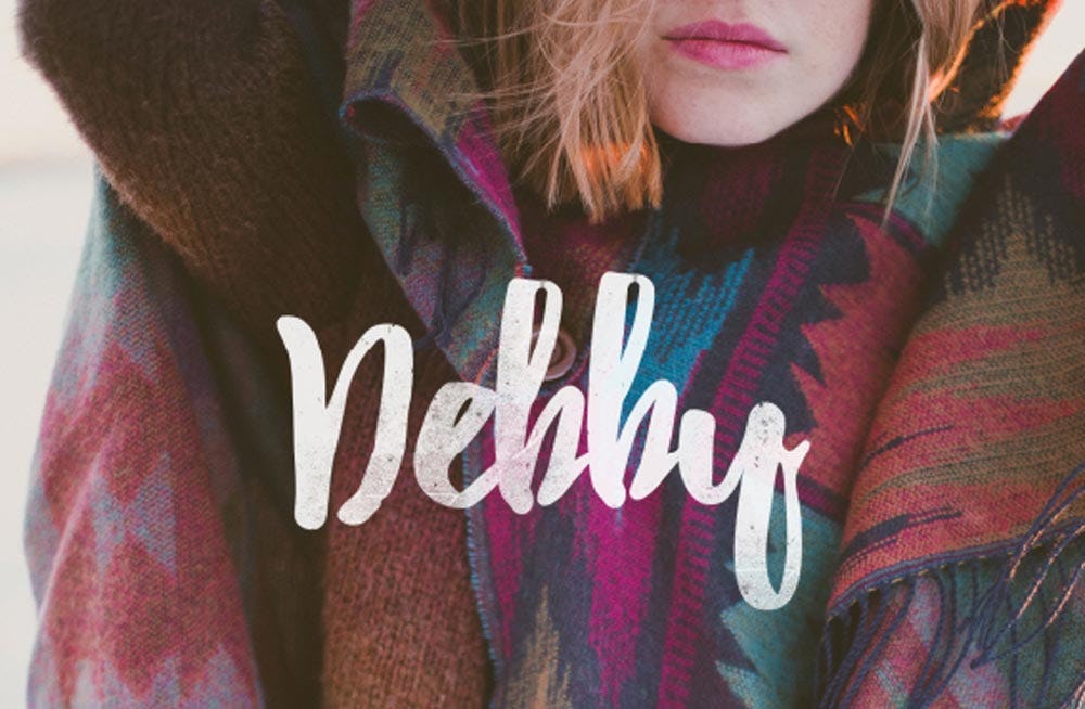 Debby font