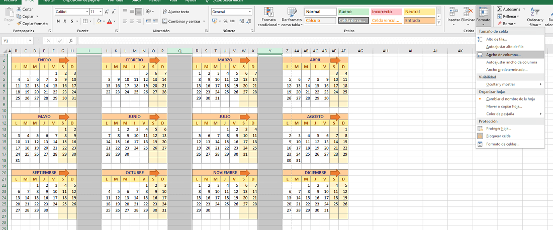 �� ¿Cómo hacer un calendario en Excel? Rápido y sencillo  Curso  Crehana