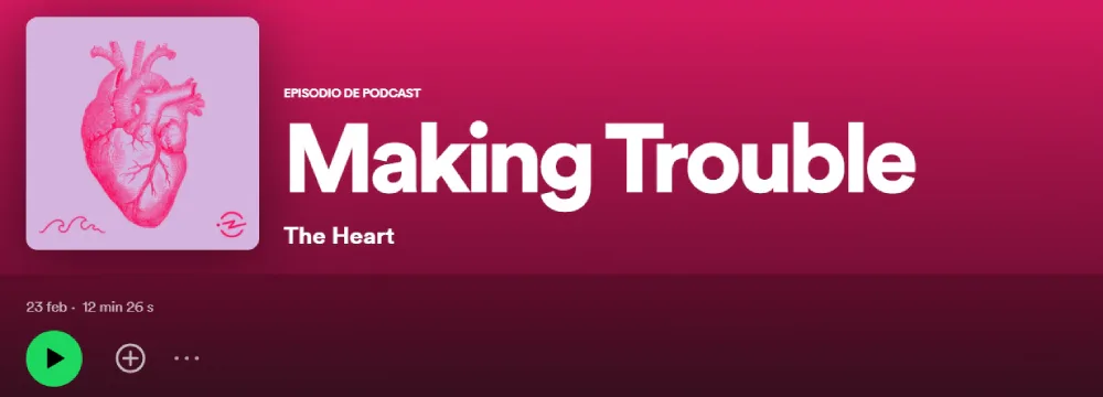 The heart tipo de portada para podcast