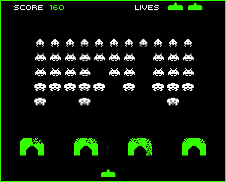 space invaders videojuegos